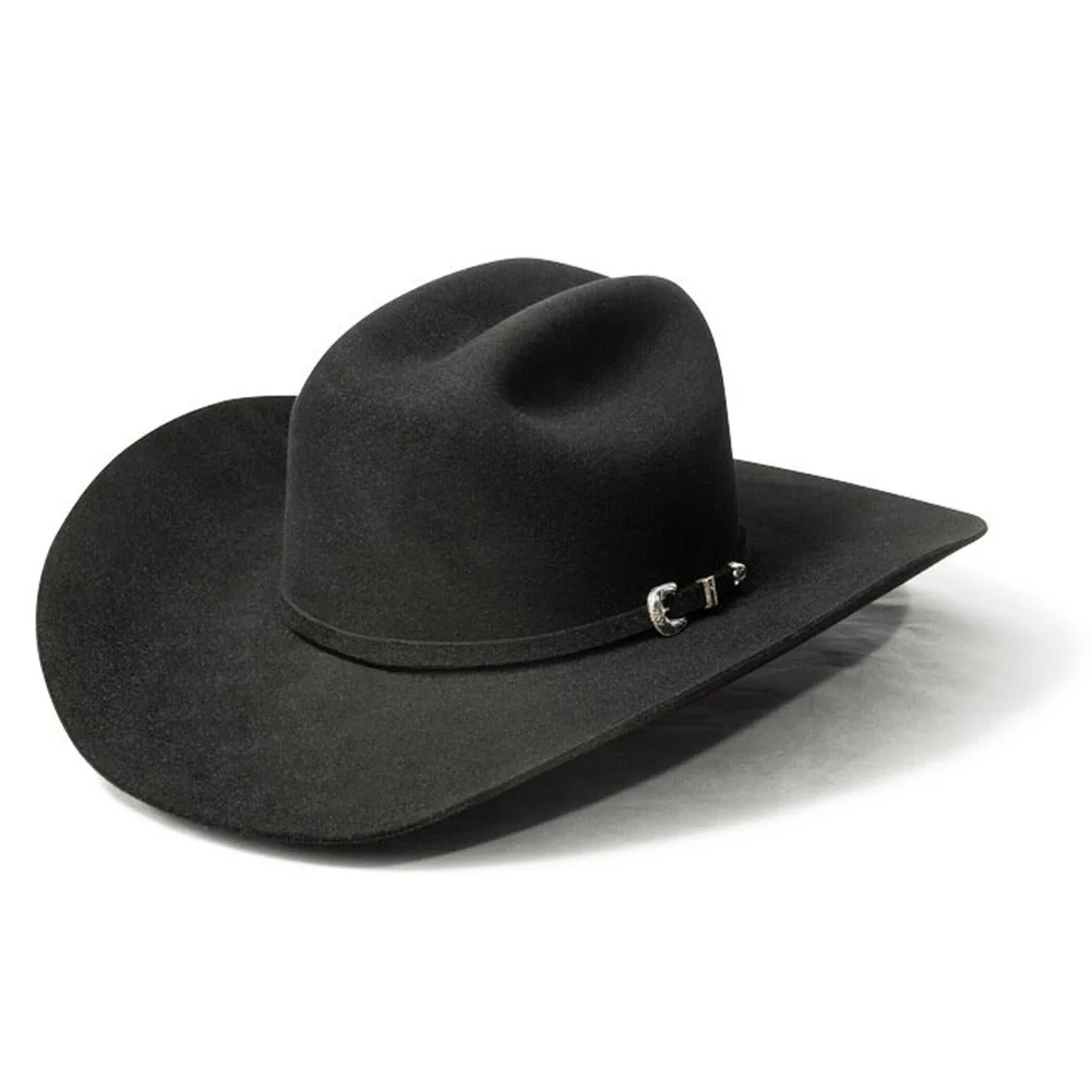10x true beaver felt black cowboy hat
