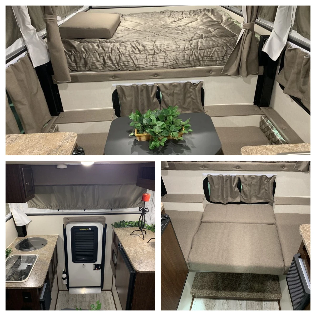 2020 Ecocampor High Quality Pop Up Slide In Slide On Truck Camper With