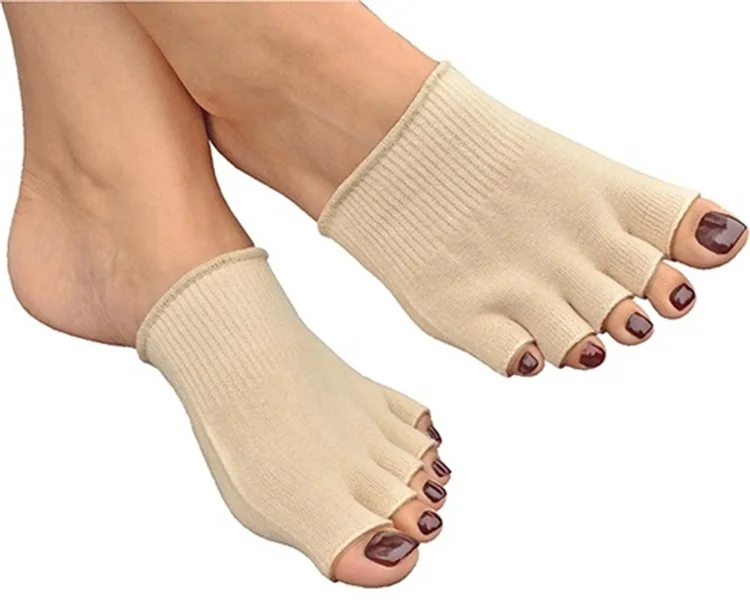 Factory Toe Separating Gel Lined Compression Socks For Psa Psoriatic