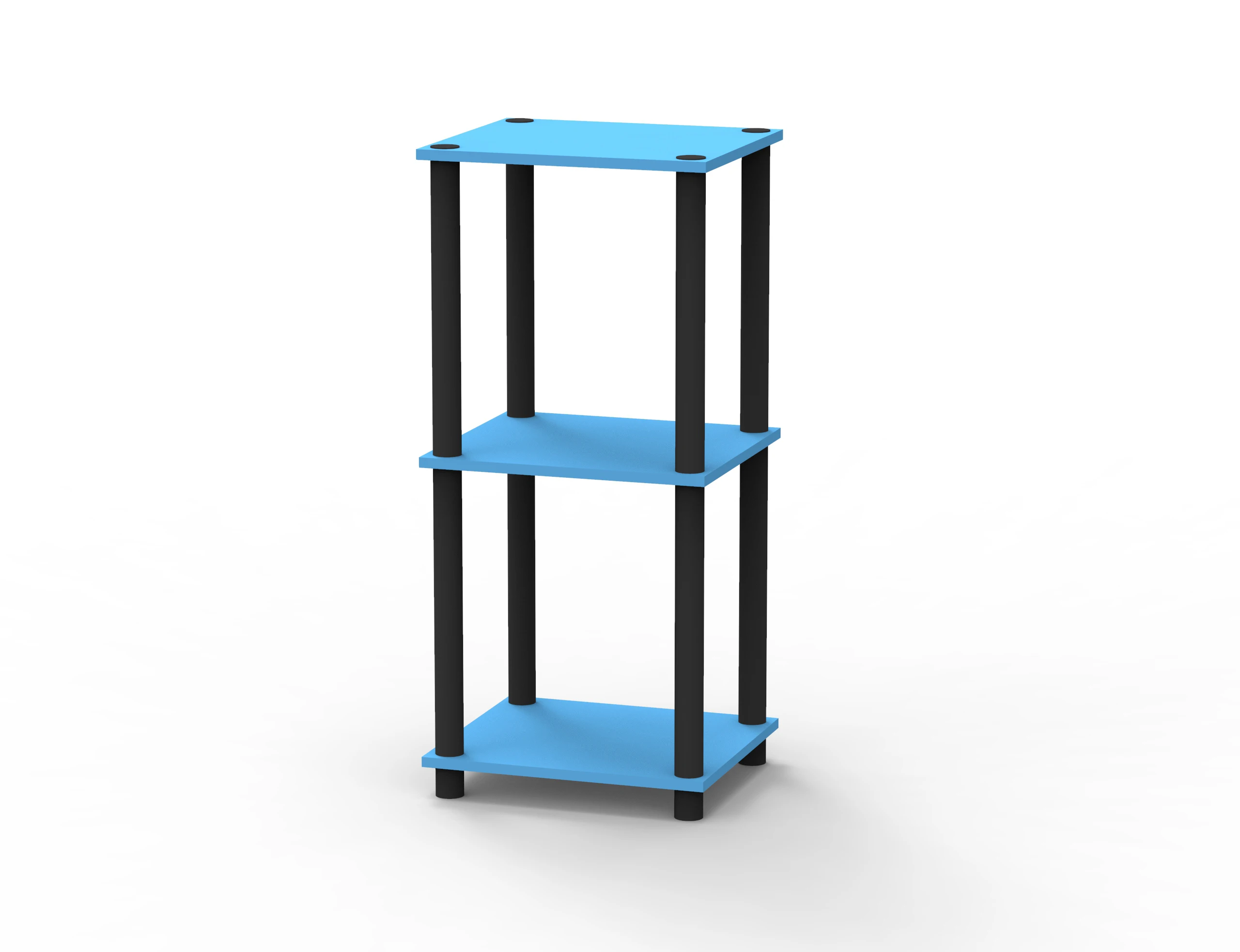 Knock Down Ready To Install 2 Tier Wooden Multi Purpose Tall Storage