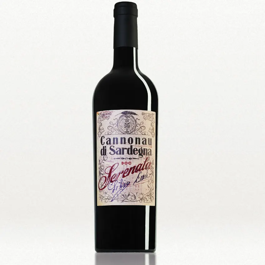 Best Italian Sardinia Red Wine Cannonau Serenata 75cl Ready To