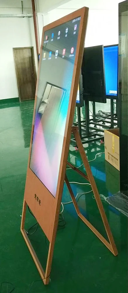 video-Hot Sale Factory Direct Price Portable Kiosk Booths Digital Signage Advertising Design Mall 19-6