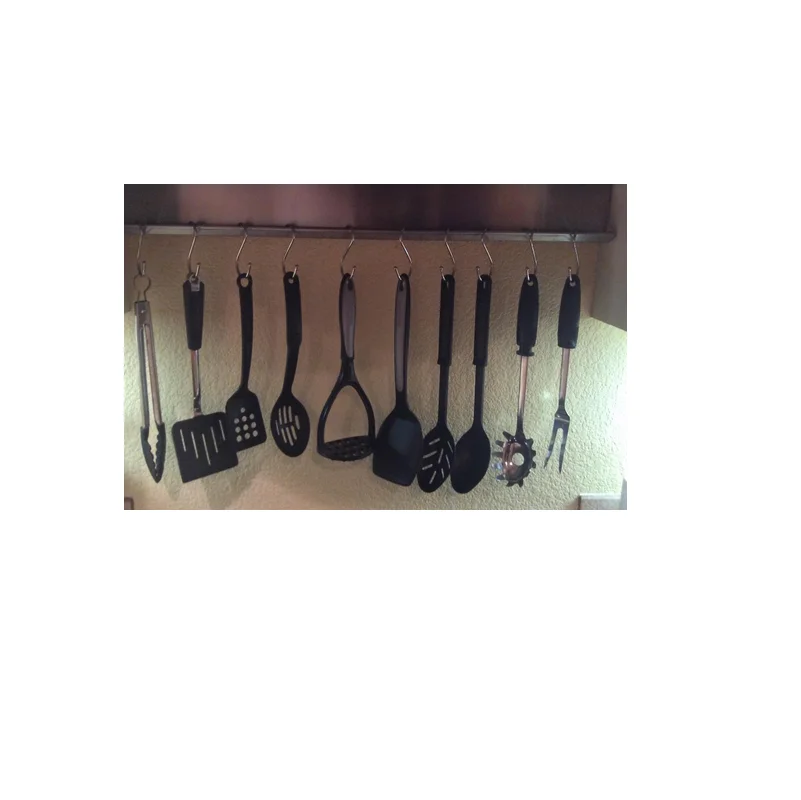 8 Pack Wall Mount S Shaped Hook For Hanging Pots And Pans Kitchen Buy S Hooks For Hanging Pots