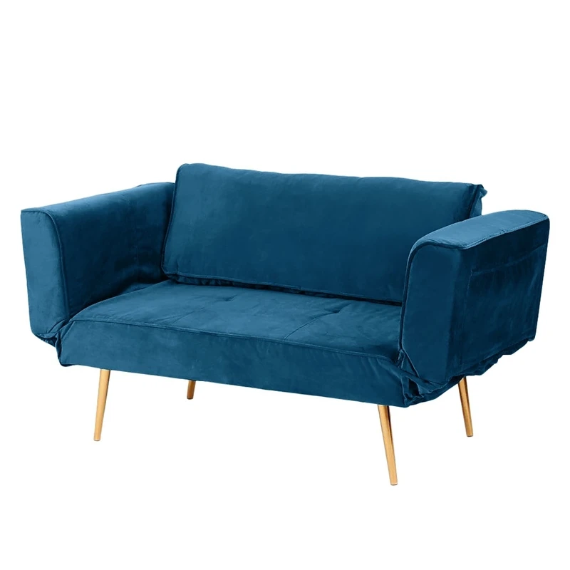 Blue Velvet Divano Divan Sofa Bed Living Room Furniture Sofa Buy Divan Sofa Bed,Divan Living