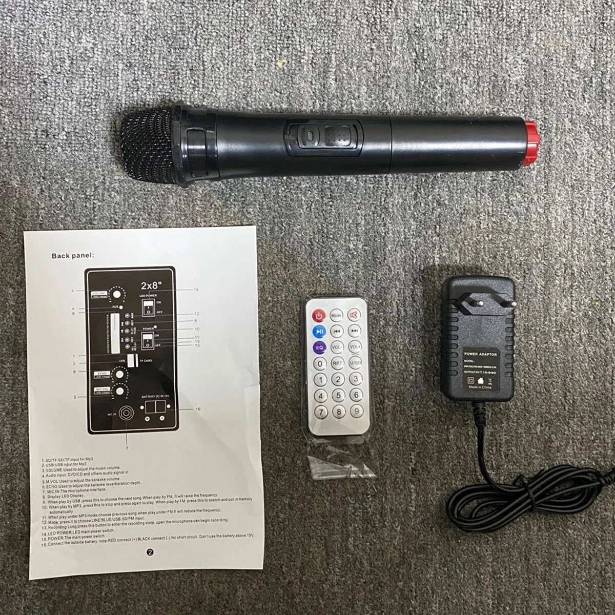 New Hot Sale Double 8 Inch Good Price Party Bocina Barras De Sonido Kts