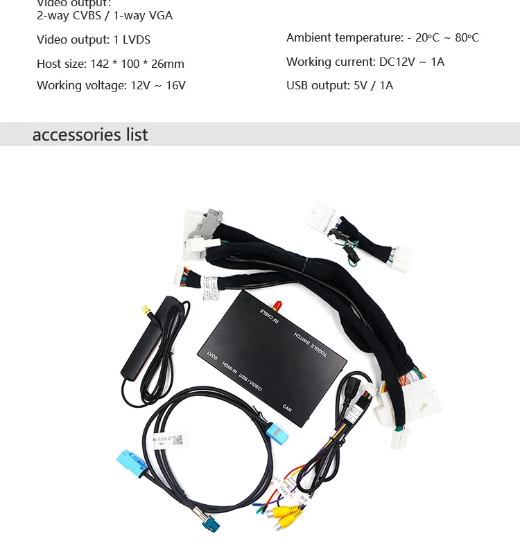 Navihua Wireless Carplay Multimedia Video Interface Android Auto