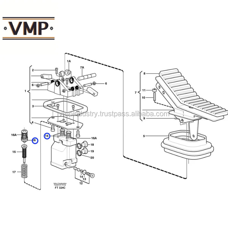 VOE11991047 - Sealing Kit for L50C, L50D, L50E, L60E, L60F, L60G, L60H ...