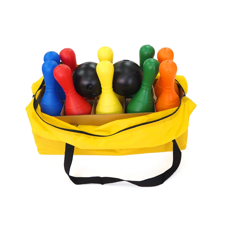 plastic 10 pin bowling set