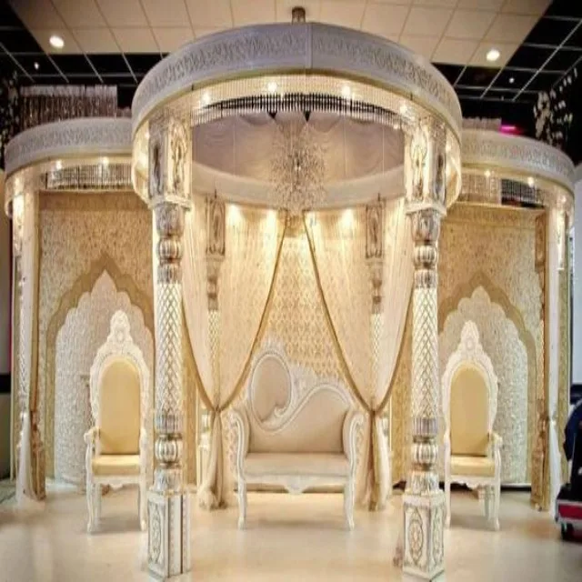 Traditional Indian Gujrati Wedding Mandap Latest Wedding Mandap With   Uc3417d0b046146d88491a8d2194706a2v 