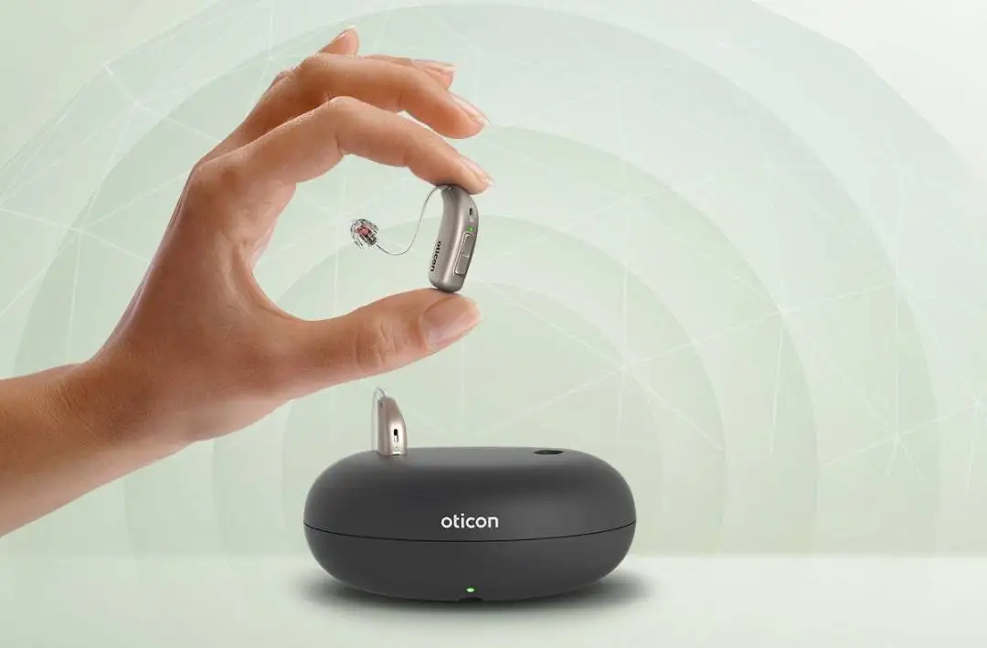 Digital Programmable Mini Hearing Aid Bte Oticon More 1 Mini Rite Power ...