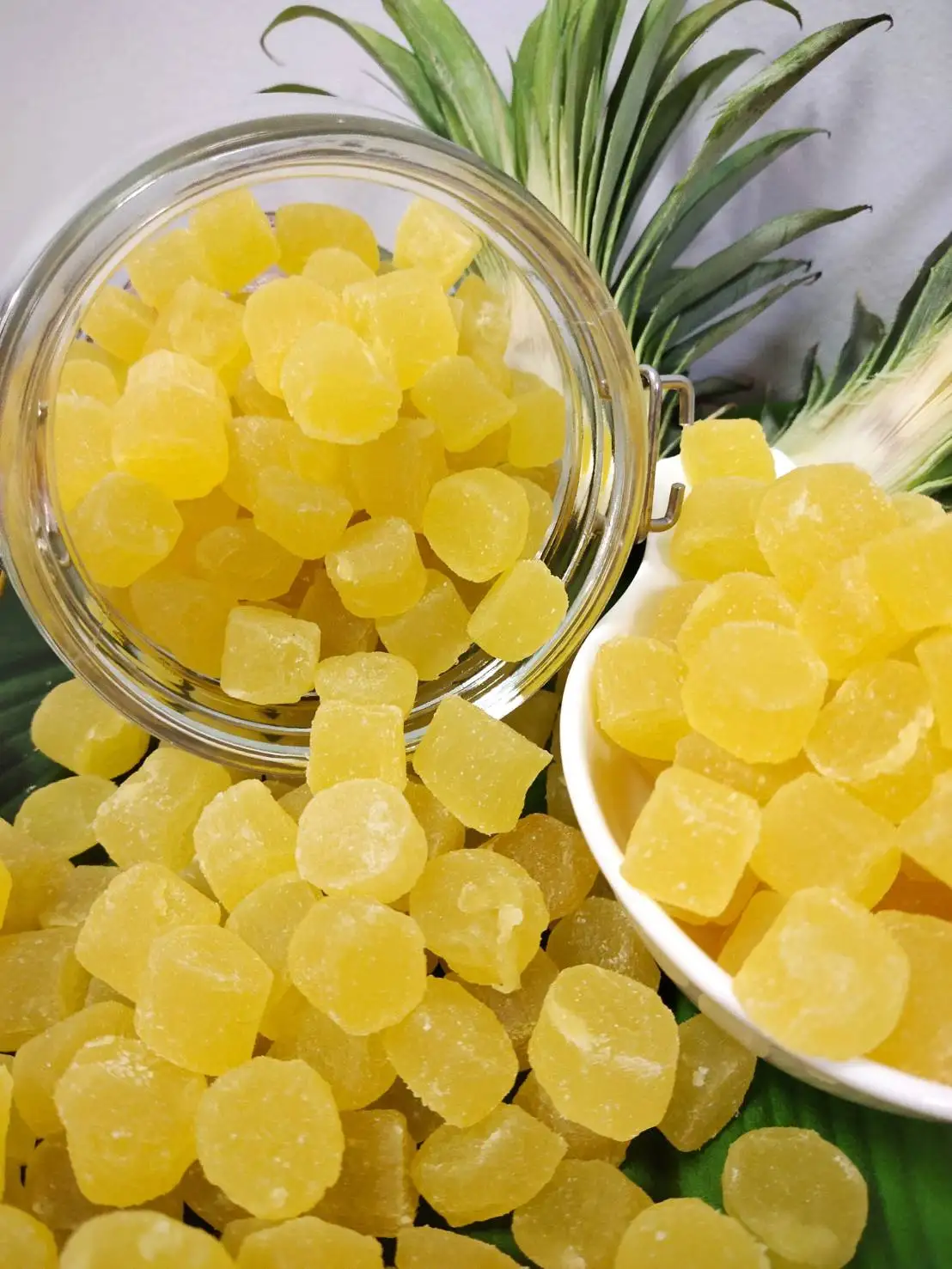 New Dried Pineapple Dry From Thailand Bulk Bags Style Packaging Dry