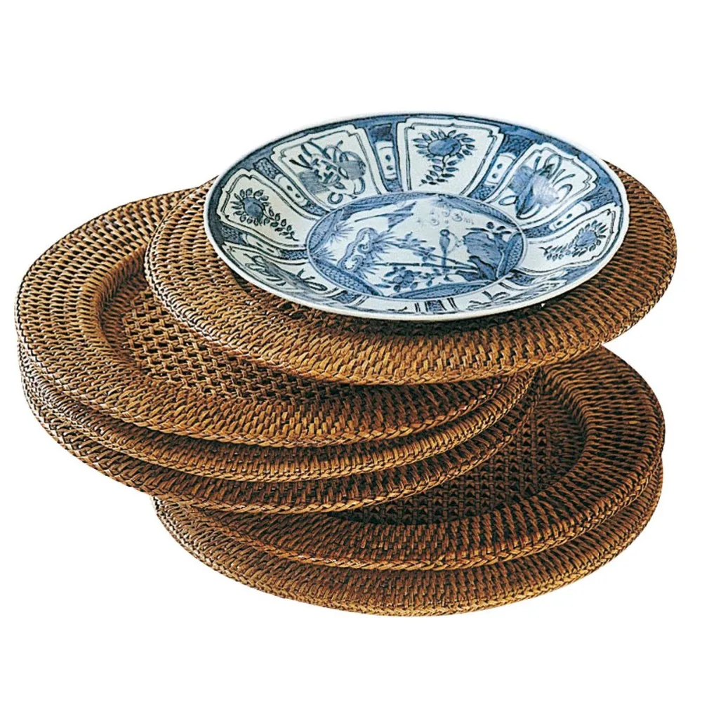 Round Hand Woven Water Hyacinth Placemat Made In Vietnam Buy Woven