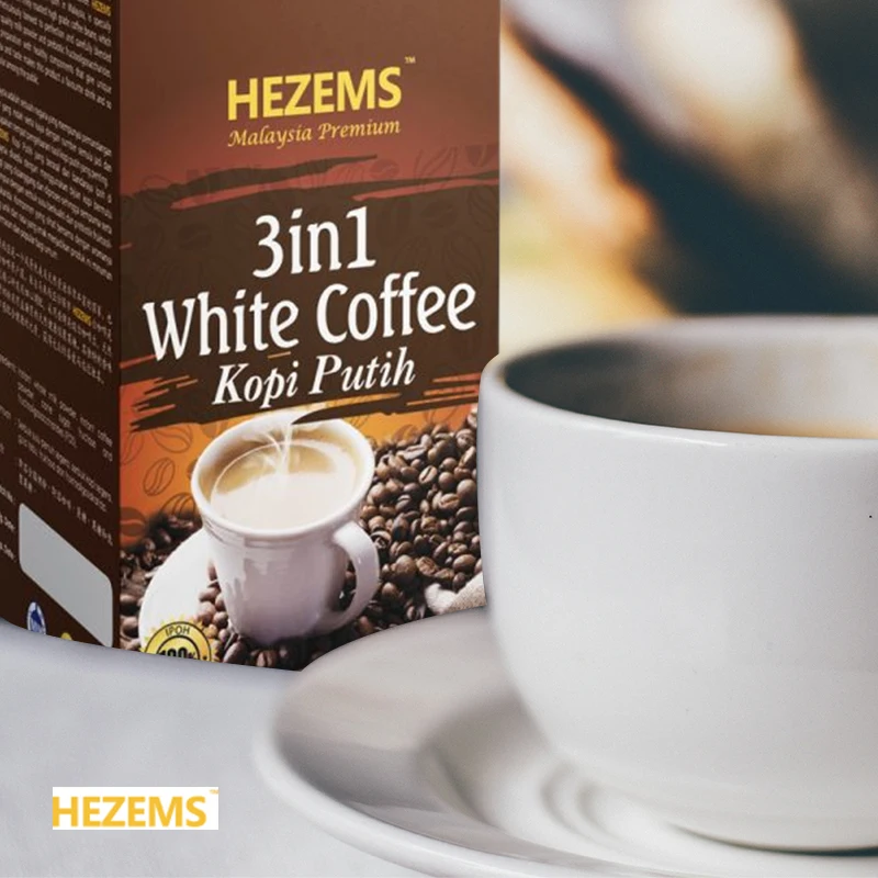 suitable 3 in 1 white premium coffee