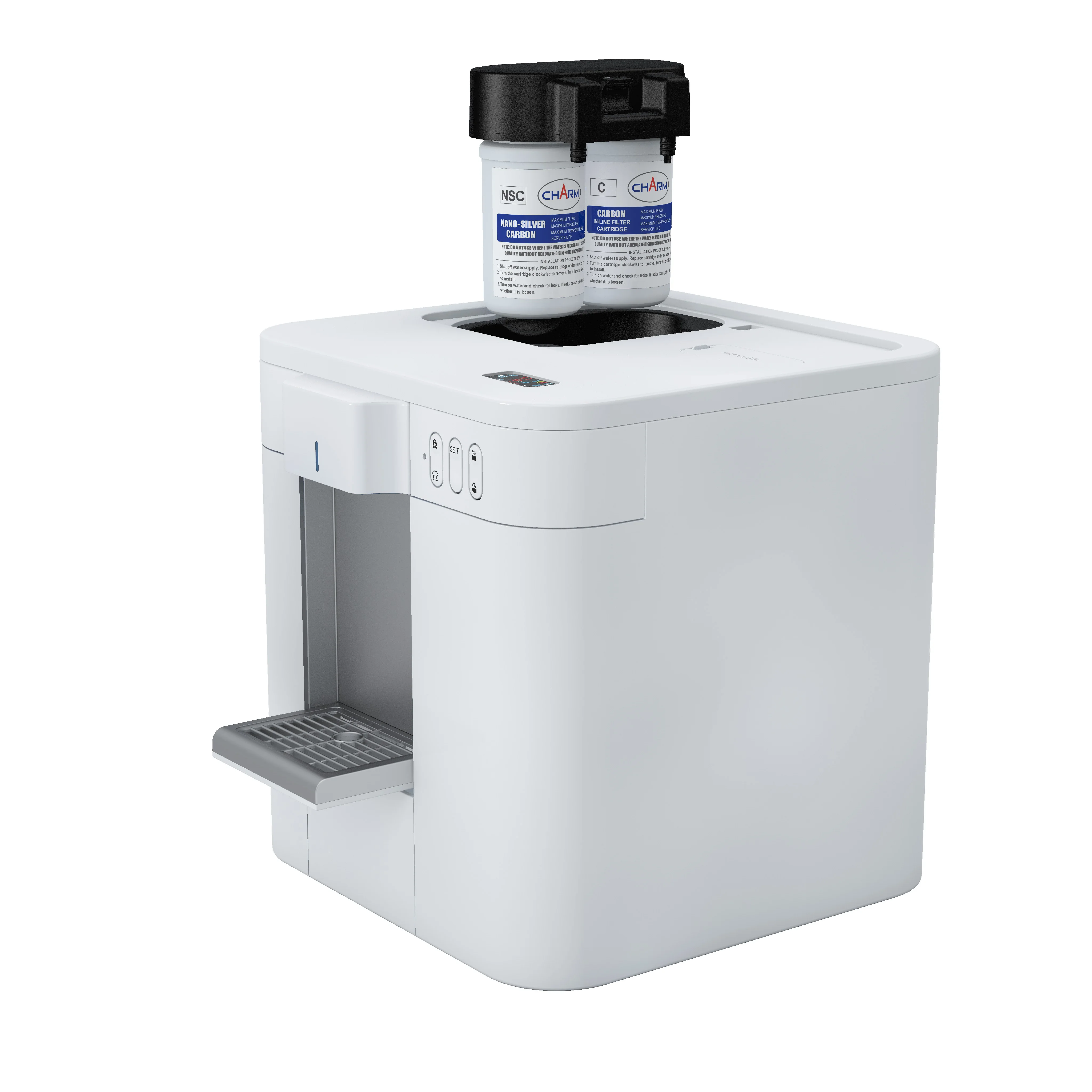 Mini desktop water dispenser with filters, View desktop reverse osmosis