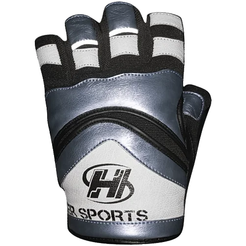 Men's Weight Lifting Gloves Leather Grip Gym Workout Bodybuilding