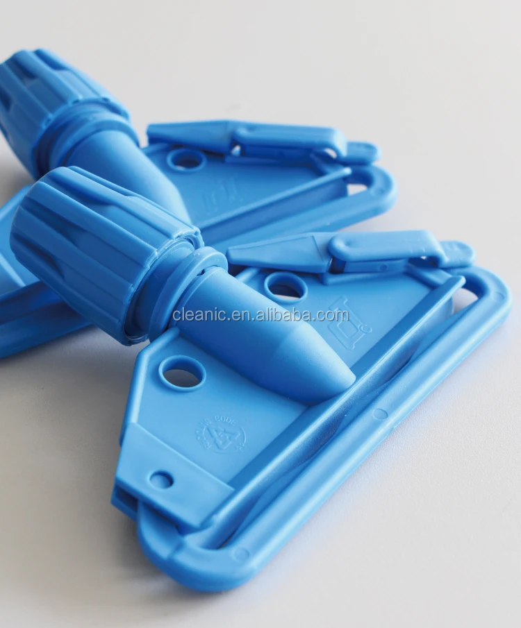 5 Plastic Kentucky Mop Clip Blue Bracket Holder Colour Coded Replacement 