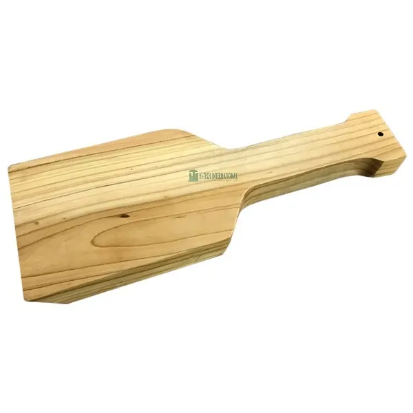 Wooden Grill Scraper Cedar Wood Hand Scraper Barbecue Scraper