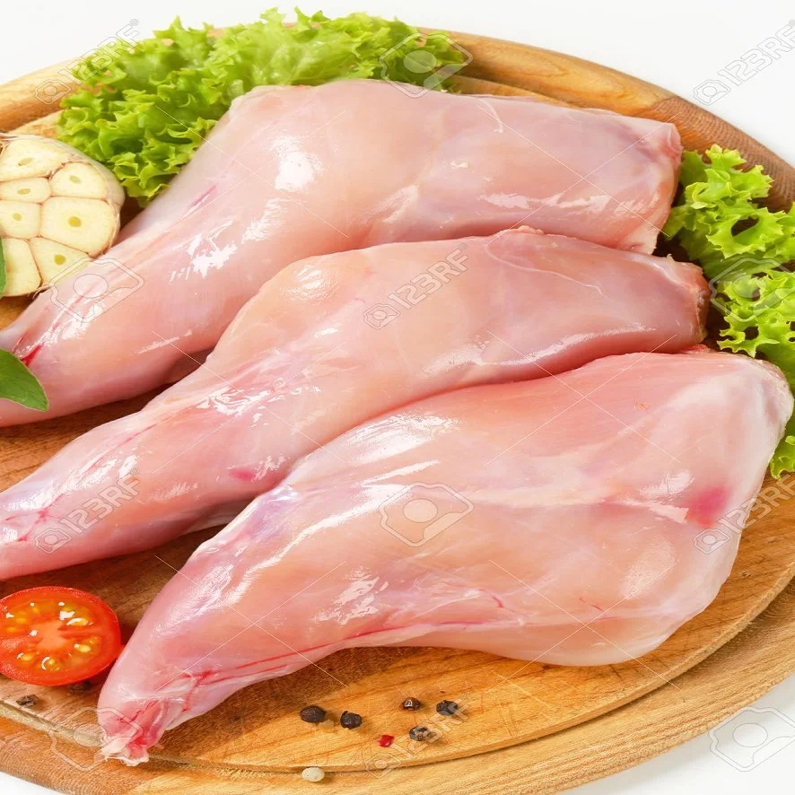 
Frozen Whole Rabbit Meat and Frozen Skinned Rabbit Heads 