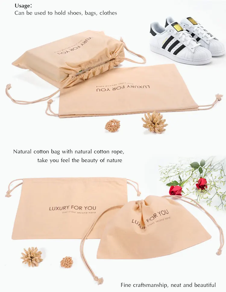 100% cotton pouch