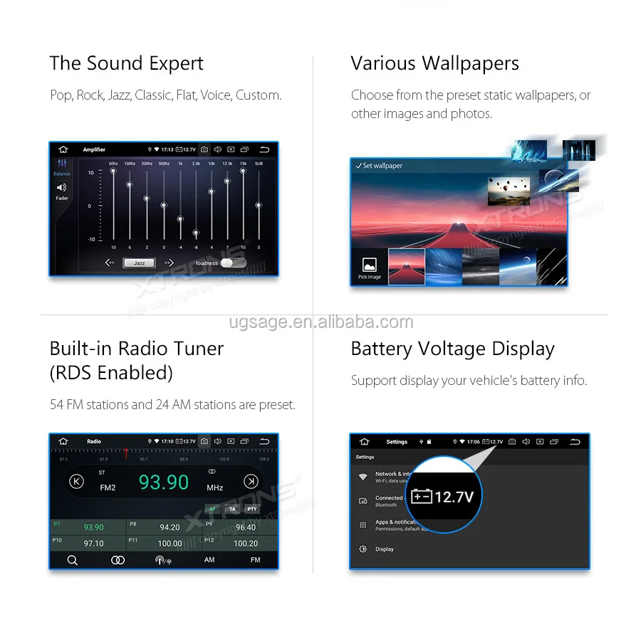 Xtrons Android 10.0 Car Multimedia Player For Mercedes Benz W211/ W219