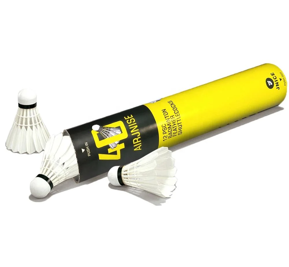 10 douzaine Original kunli KL-01 plume de canard Badminton Volants pour tournoi