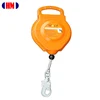 SRL-20 Steel Swivel Hook Wire Cable 20M Retractable Lifeline Fall Arresters