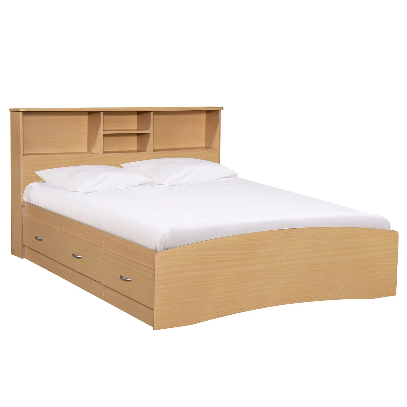 Full Wooden Bed Frame Come With Headboard And 3 Drawer Made In Malaysia