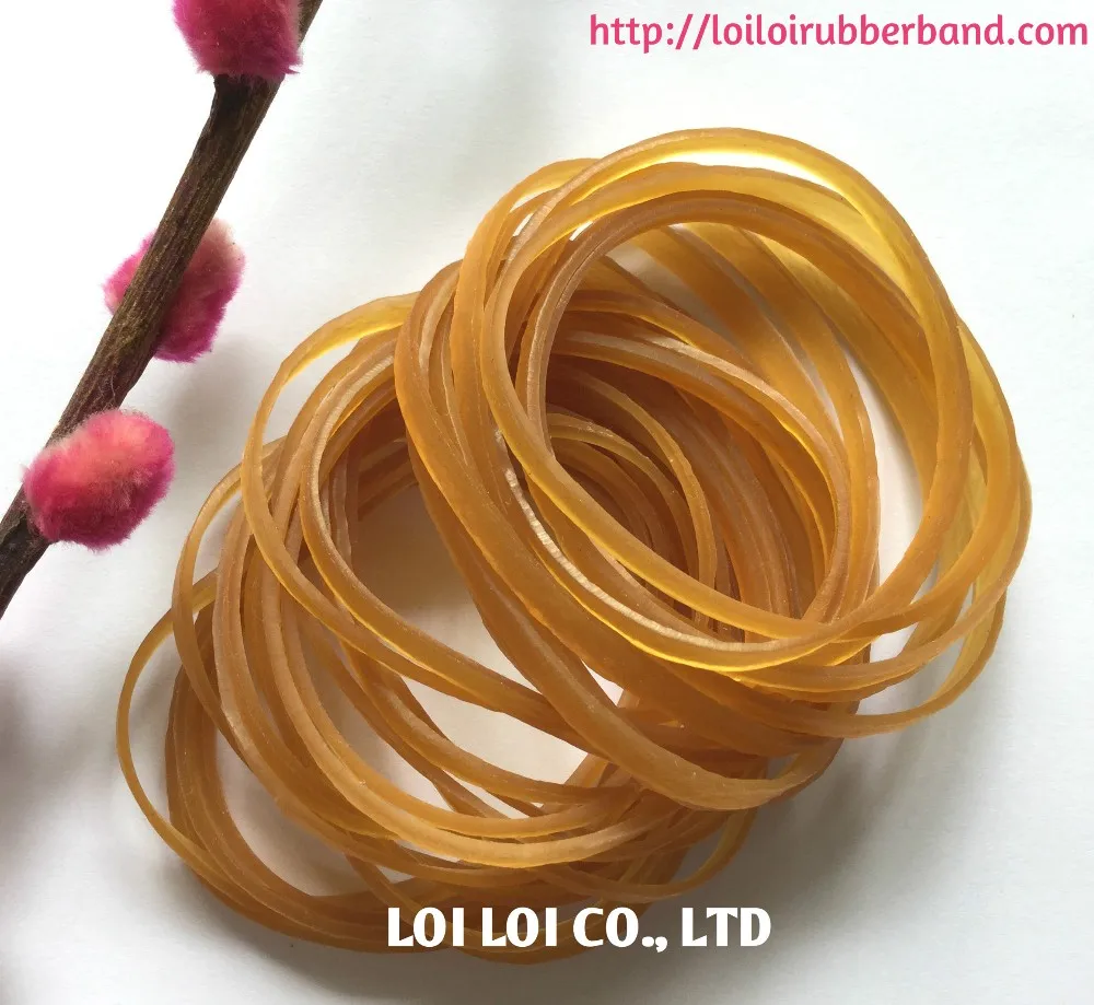 Wide Rubber Band Best Price With High Elasticity / Customized Natural