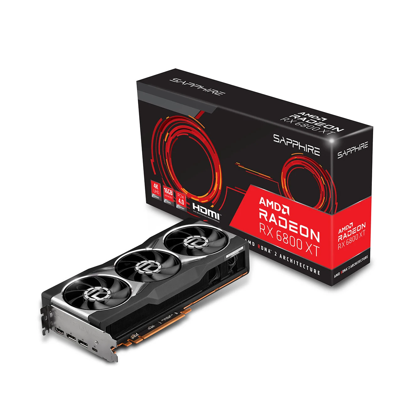 Brand New For Sapphire Radeon Rx 6800xt 16g Gddr6 For Desktop Gaming  Graphics Cards Rx6800xt Sapphire - Buy 6800 Xt,6800,Rx 6800xt Product on  Alibaba.com