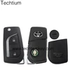 durable 315 mhz frequency with 4D67 CHIP SUIT toyota lexus before 2014 2 button auto flip remote key