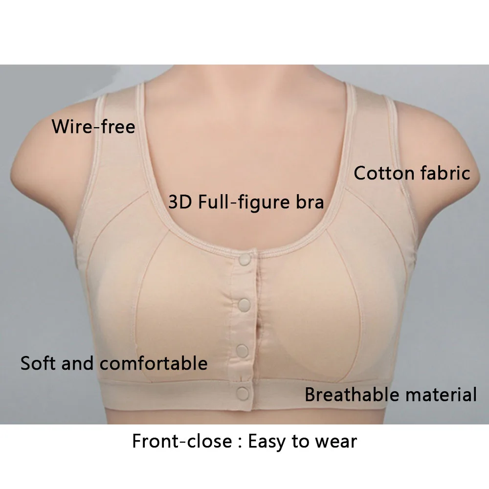 Women Pocket Bra Mastectomy Bra Early After Breasts Cancer Surgery Yc