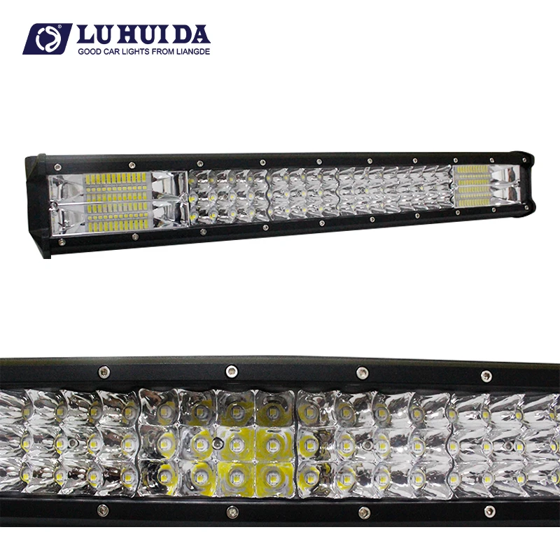 288w Car Light Bar 20 Inch Threerow Offroad Vehicle Led Work Light