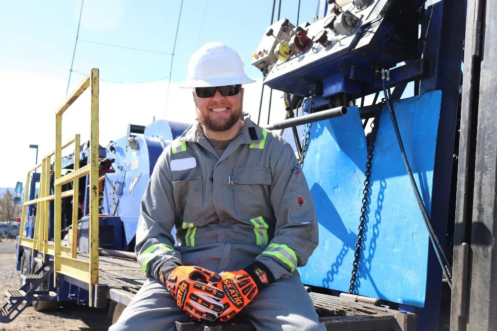 Oil And Gas Safety Cotton Impact Gloves Cut 2 Buy Impact Resistant