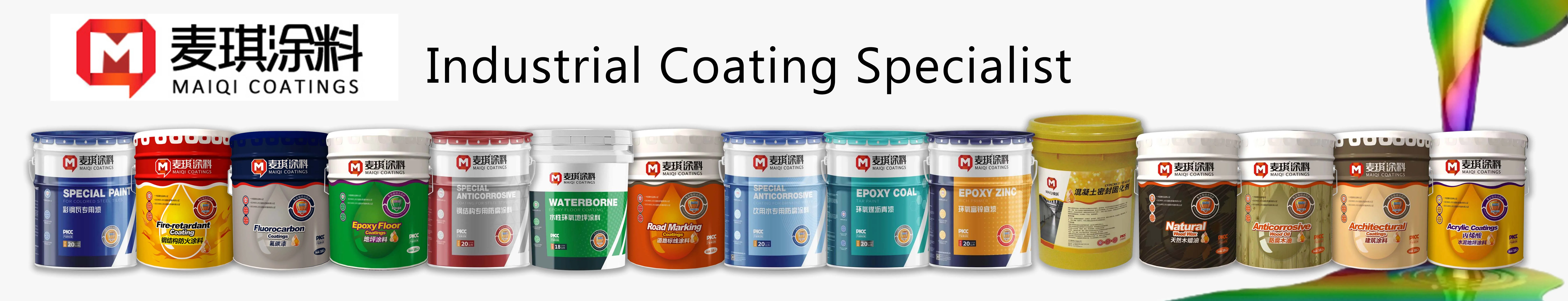 Maiqi coal tar epoxy paint & hardener anti corrosive paint