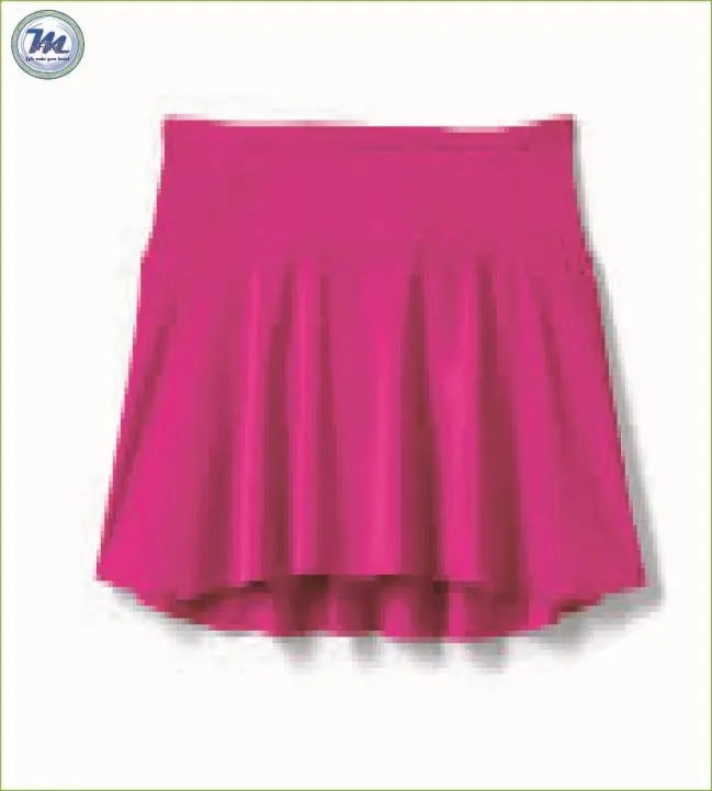 pink swim skirts