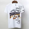 Summer Printing T-shirt cotton men and women with the same paragraph foreign gas bee short s