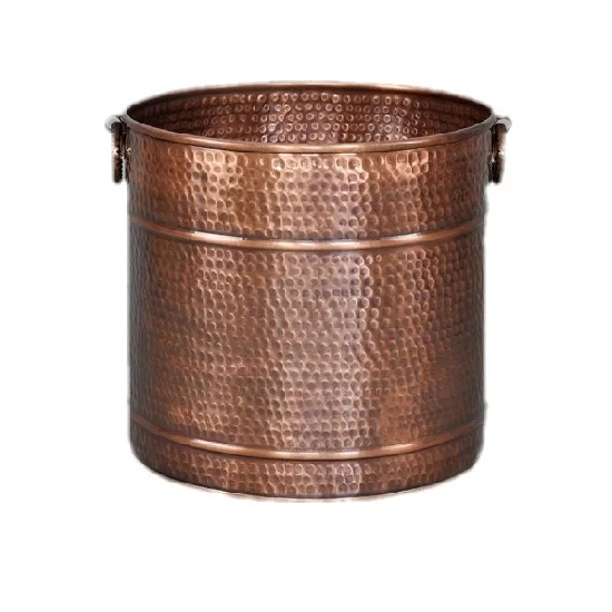 Galvanized Hammered Planter Superior Quality Handmade Designer Planter