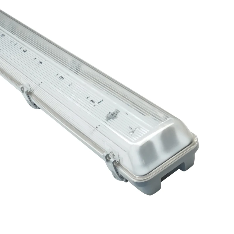 LED Tri-Proof Light ABS Base PC Cover 600 2ft 2x16W LED Tube Waterproof Light Fixture