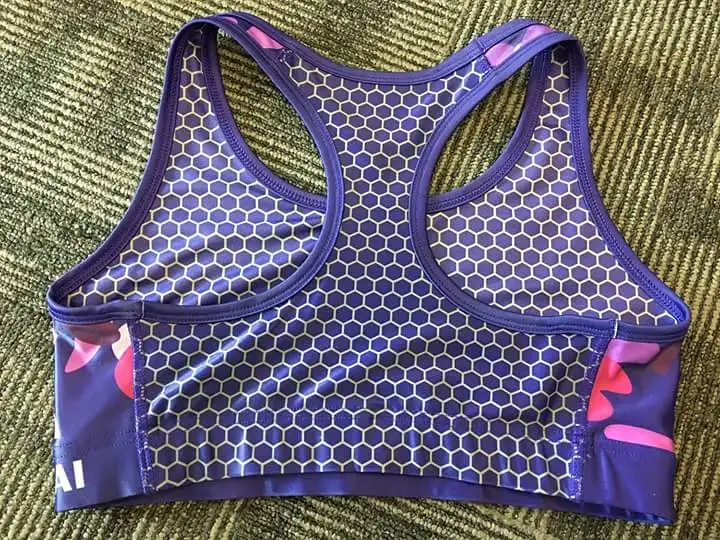 custom design sublimation sports bra women sports bra