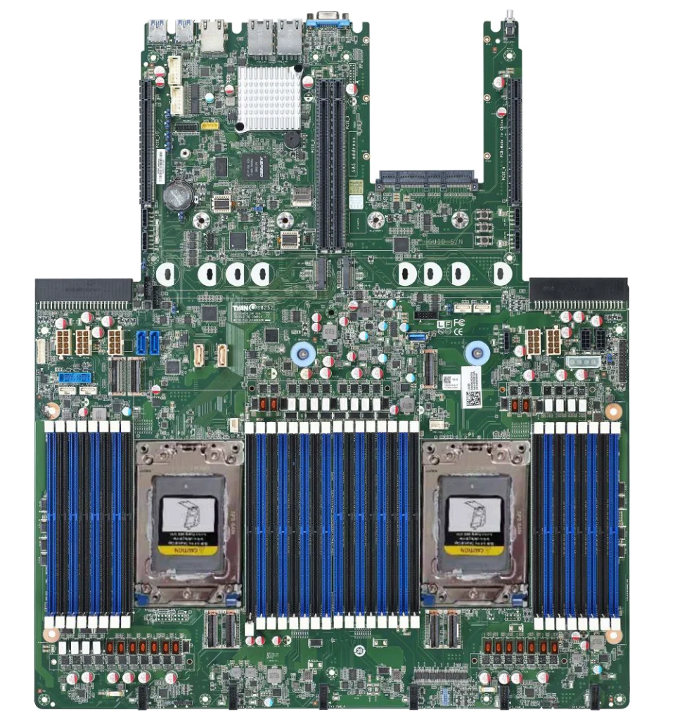 New Factory Server Motherboard Tyan 2p Amd Socket Sp3 Up To 280w For