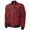 Custom Design Men Bomber Bomber Jacket MA-1 Slim Fit Lightweight Windbreaker