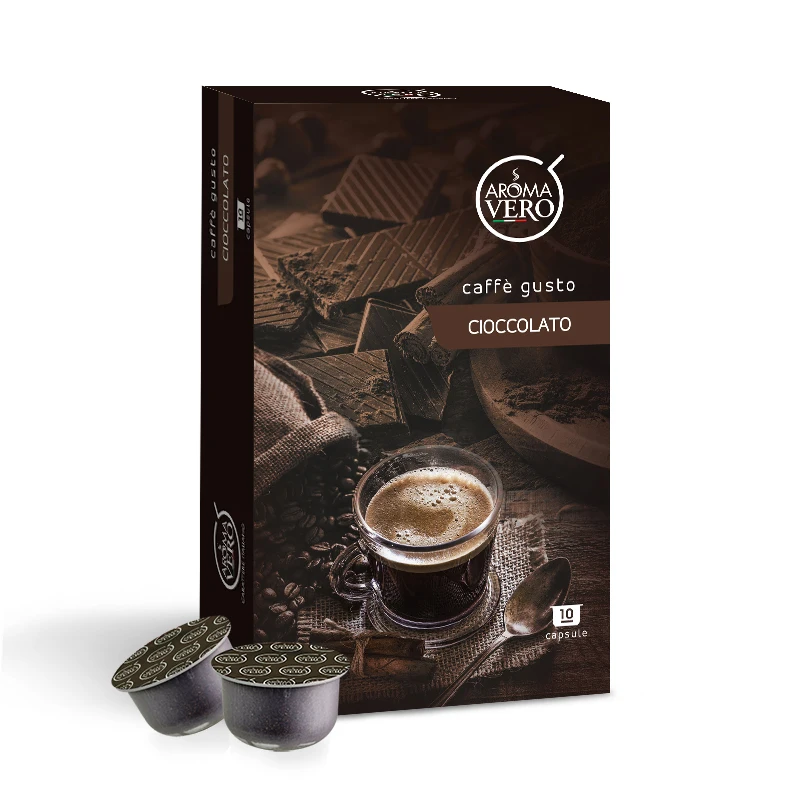 High Quality Made In Italy Chocolate Flavoured Coffee - 6gr Pack 100pcs*box  Soft Creaminess Hot Sale - Buy Chocolate Aroma Espresso Machine Espresso  Coffee Machine Commercial Coffee Machine Irish Cream,Coffee Made In