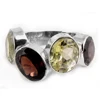 Beautiful multi gemstone ring Indian silver jewelry wholesale 925 sterling silver rings handmade silver rings