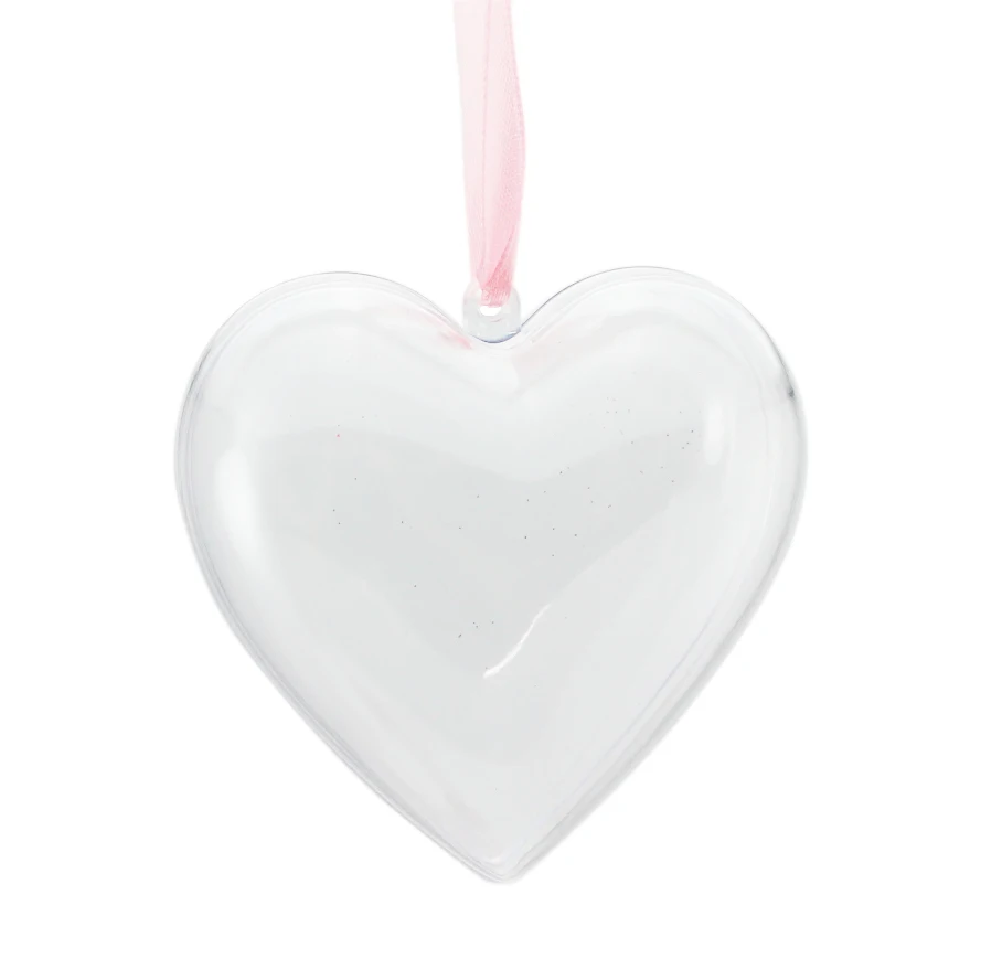 Large Clear Plastic Heart Container Buy Clear Plastic Heart Container