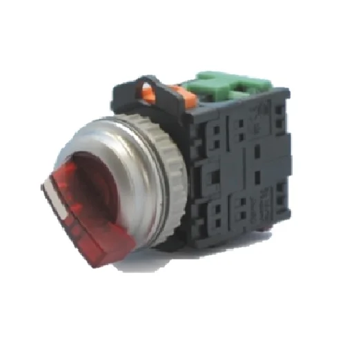 Quick shipping TN3IH22R-L1AB Tend Dia 33mm level operator 2 position neon LED bulb red switch