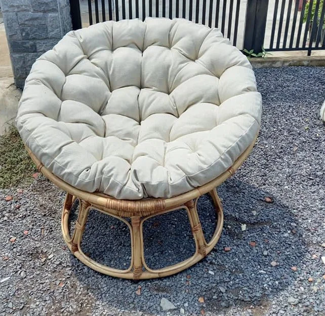 Relaxing Papasan Chair Rattan Garden Outdoor Furniture (pita +84