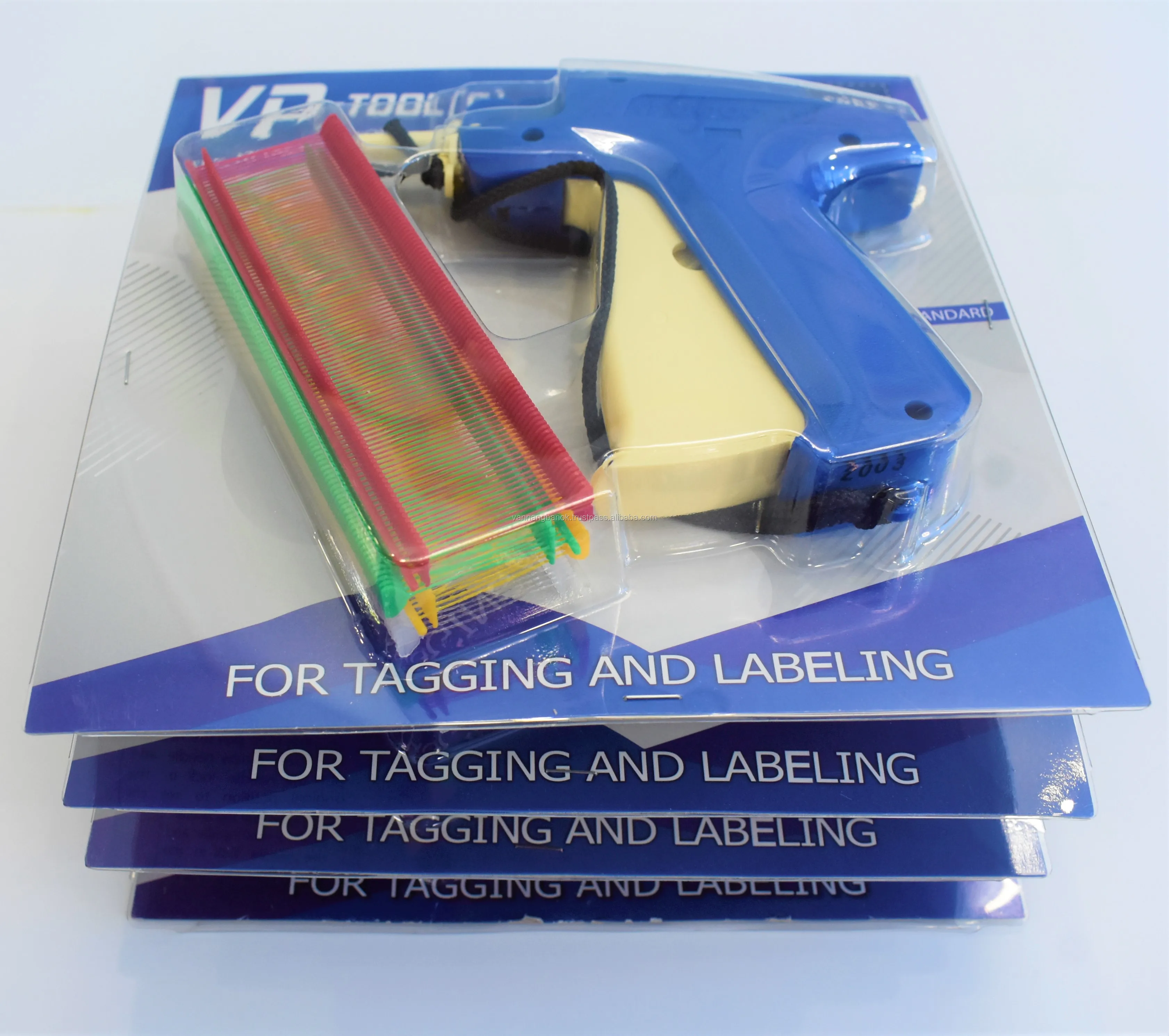 Combo Vp Tool S Attaching Gun With Colorful Standard Plastic Tag Pins