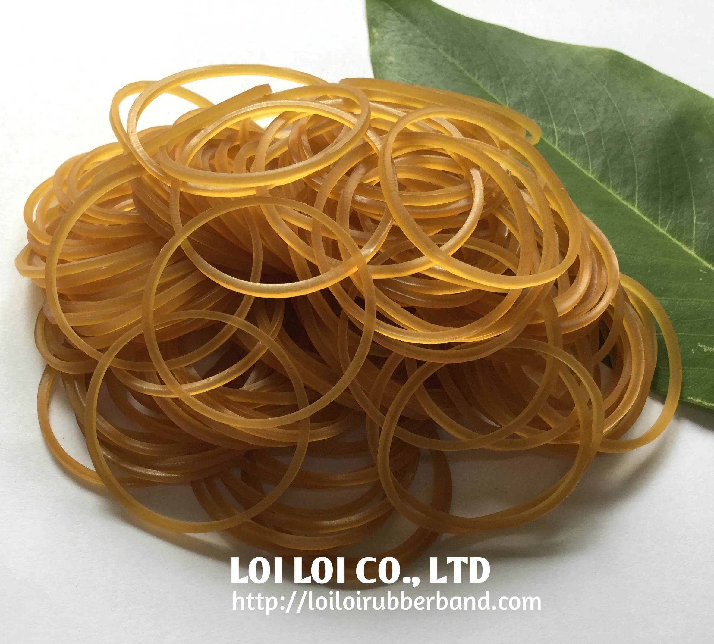 Wholesale Soft Stretch Natural Rubber Bands 90 Rubber Content From