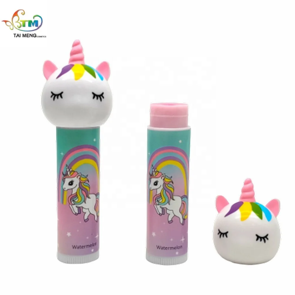 Cute Unicorn Cap Lip Balm - Buy Customer Logo Unicorn Cap Lip Balm Oem ...