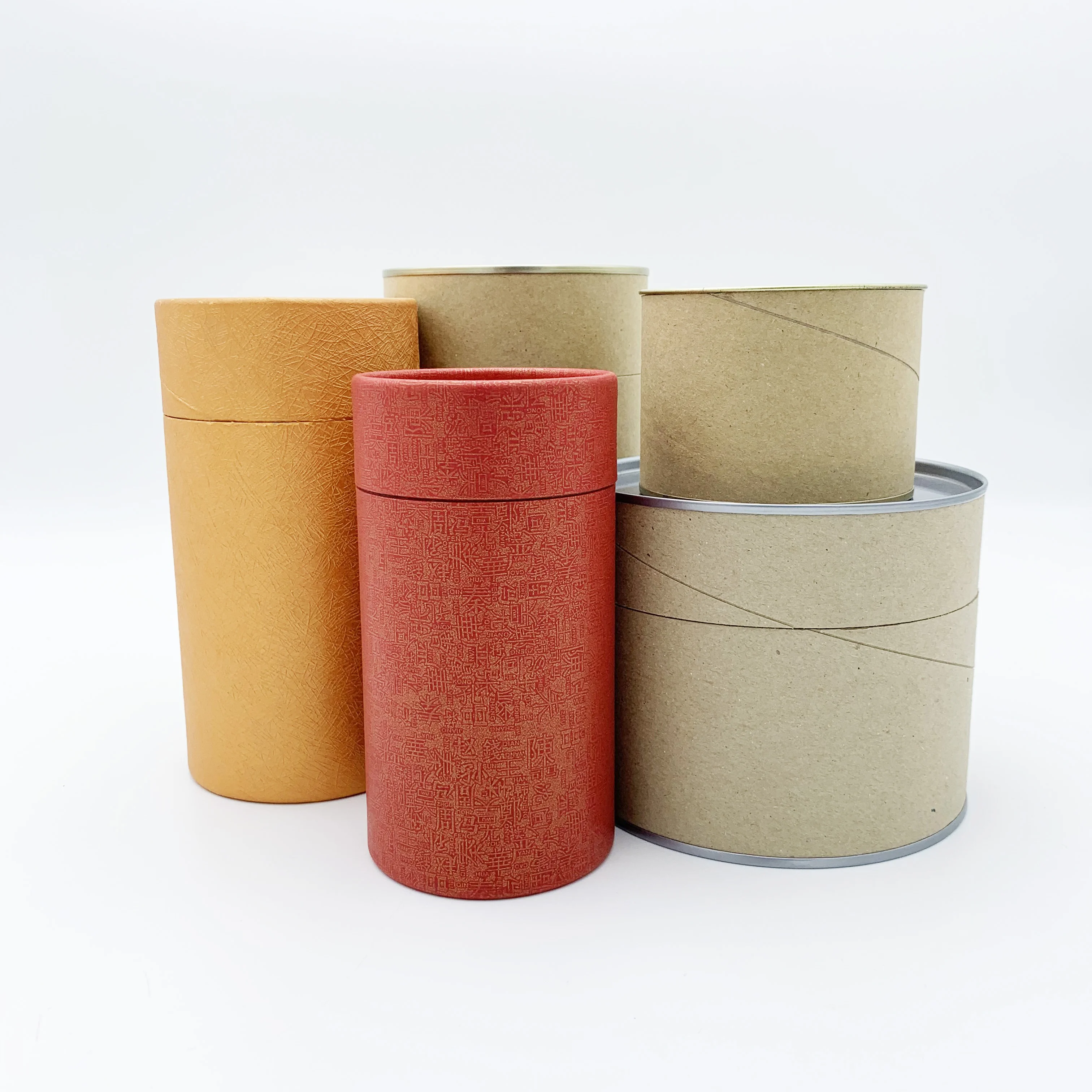 包装管  产品说明 产品名称 纸罐 定制订单 接受 表面处理 柯式印刷